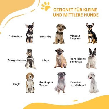 Захист для сходів PawHut - ґратка для собак з автоматичним закриттям, 74-100 см, для собак середніх та малих порід, білий