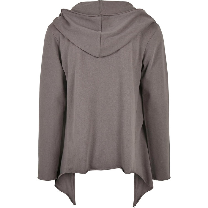 Кардиган чоловічий Urban Classics з капюшоном, відкритий край (4XL, асфальт)