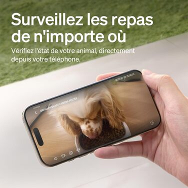 Автоматичний годівниця для котів та собак PETLIBRO 5L з відеоспостереженням 1080P, WiFi, нічним баченням, датчиком низького рівня корму та сигналізацією, 1-10 прийомів