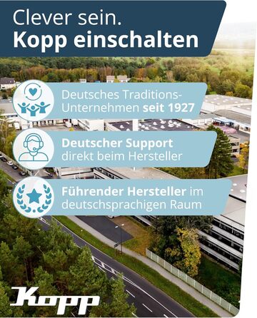 Розподільник розеток Kopp POWERversal сірий/чорний, 6 розеток, 1.4м, з заземленням