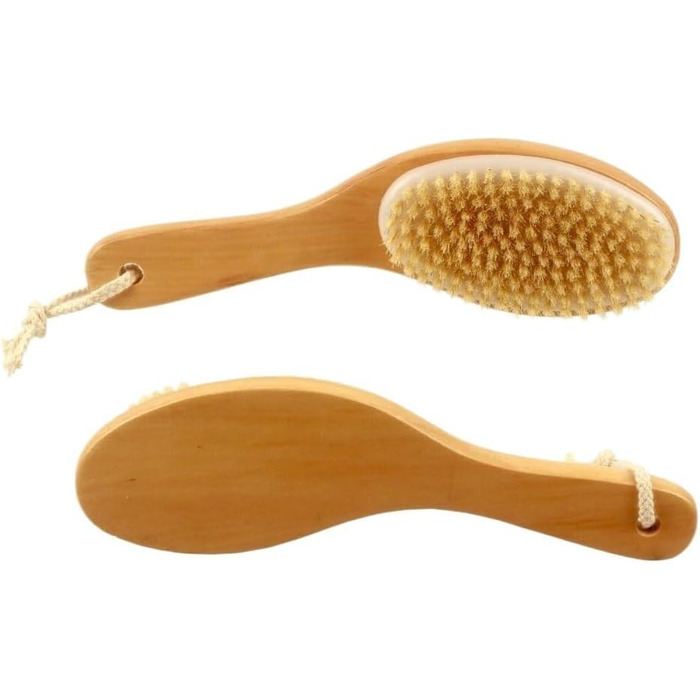 Horsehair bath brushes, wooden shower brushes, women's, men's bath brushes, back scrubbers for the shower