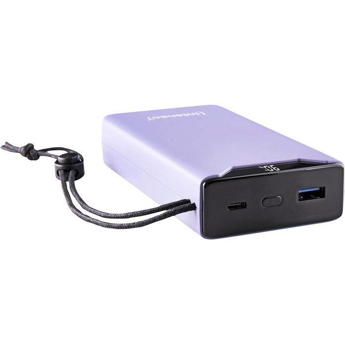Powerbank Intenso F10000: акумулятор 10000mAh з PD 20W та QC 18W, USB-C та USB-A, жовтий