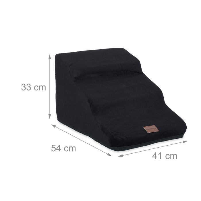 Relaxdays Dog Stairs with 3 Steps