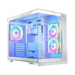 Корпус Modecom VOLCNO PANORAMA APEX ARGB Midi Tower, білий