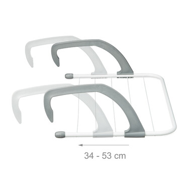 Relaxdays Clothes Rail Radiator 3-Piece Set