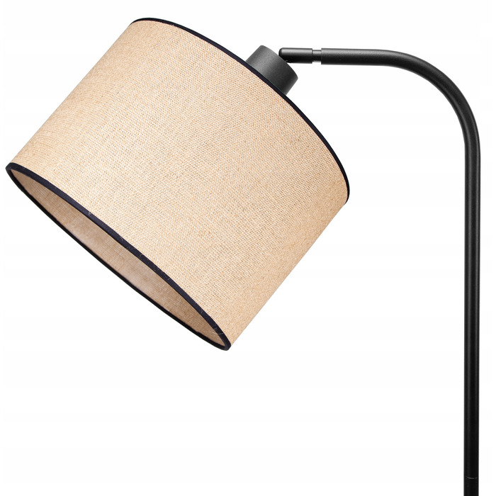 Підлогова лампа Glimex Modern E27 60 Вт, бежевий, коричневий, чорний