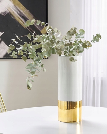 Керамічна ваза Beliani, 13 x 36 см