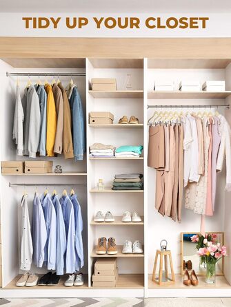 Бархатні вішалки для спідниць HOUSE DAY, 24 шт., з кліпсами, ультратонкі, неслизькі, економія місця, бежевий колір