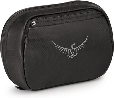 Чоловічий та жіночий дорожній набір туалетних аксесуарів Osprey Transporter Large чорного кольору
