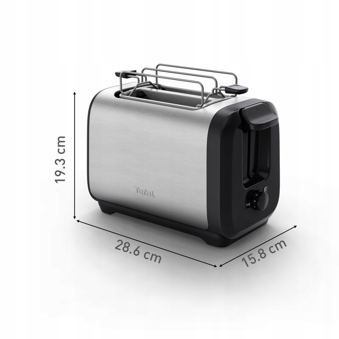 Тостер Tefal TT5S1DE0, сріблястий/сірий, 1300 Вт