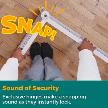 Laufstall для собак North States MYPET Petyard, 6 панелей, 66 см, розкладний, для дому та вулиці, сірий (Feldstone)