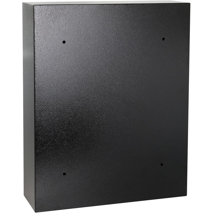 Сейф для ключів HMF з кодовим замком та електронним замком, 30x28x10 см, 71 гачок, чорний
