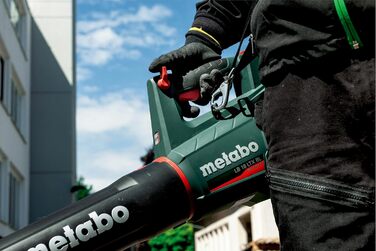 metabo Battery-Powered Leaf Blower LB 18 LTX BL – 601607850 – 18 V – Quiet battery-powered leaf blower with a powerful motor and constant blowing force – Without battery and charger