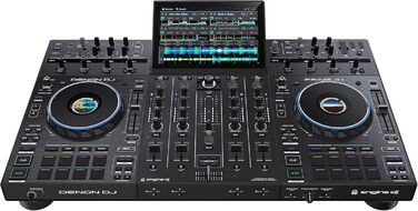 Denon DJ PRIME 4+ - DJ контролер з розділенням STEM, Wi-Fi, сенсорний екран 10.1