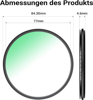 Поляризаційний фільтр Walimex pro циркулярний slim (82mm, Super DMC Slim) з захисним чохлом