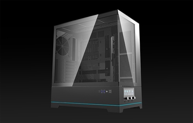 Корпус для ПК DarkFlash DY451 ATX Midi Tower Gaming, загартоване скло, чорний