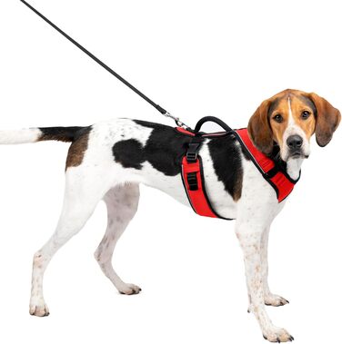 Шлейка для собак PetSafe EasySport, повністю з м'якою підкладкою, для собак 9-16,5 кг, розмір S, червона