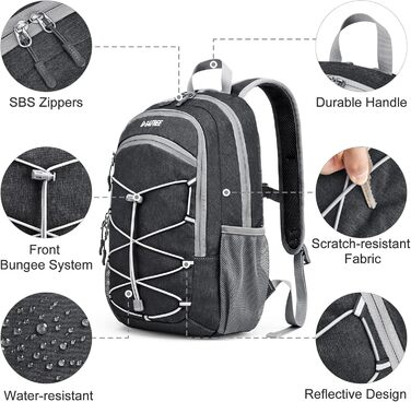 Small Backpack 12L/20L Unisex Daypack Lightweight Travel Backpack Hiking Backpack Trekking Backpack for Hiking and Cycling