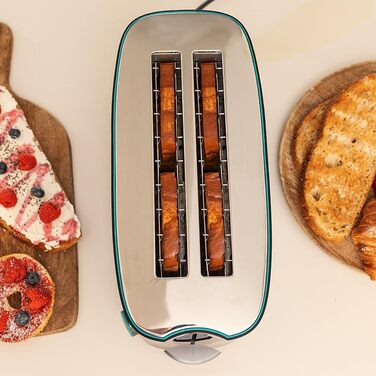 Тостер Cecotec Toast&Taste Extra W 1000W з подвійним XL-слотом для товстого хліба, 7 рівнів підсмажування, автоматичний викид, піддон для крихт, білий