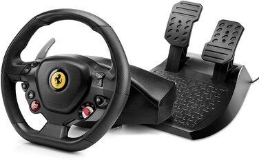 Руль Thrustmaster T80 RW Ferrari 488 GTB для PlayStation - Реалістичне водіння та перемога на трасі