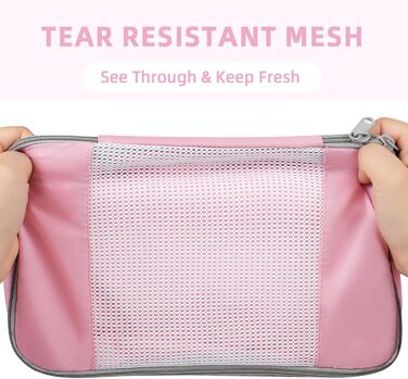 Органайзери для подорожей BAGAIL, набір 10 шт. різних розмірів, для ручної поклажі, колір: м'ятно-зелений