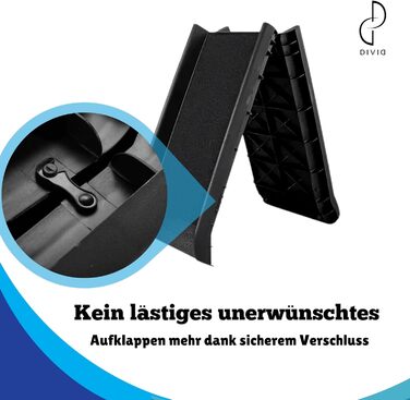 DIVID® Рампа для собак, складана, для авто, до 90 кг, неслизька, для собак та котів