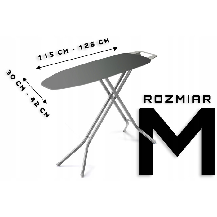 Чохол на прасувальну дошку, 100% бавовна (розміри: 120x38, 120x40, 115x30, 115x35 см)
