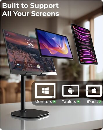 Тримач-підставка для планшета COOPER Tablet Holder Stand, колір Night Black