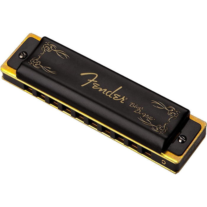 Гармоніка Fender Blues Deville, C-Dur, преміум якість, фосфоридна бронза, класичний блюзовий звук, ергономічний дизайн, для початківців та професіоналів