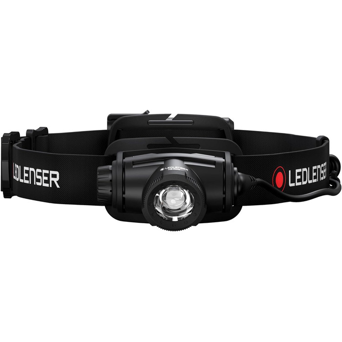 Ліхтар налобний Ledlenser H5 Core, 350 люмен, LED, IP67, фокусування, обертання, димування, 2xAA, 160 м, батарейки в комплекті