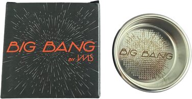 IMS Big Bang B62.52TFH25.5BB | B62.5 2T H25.5 BB | Competition Precision Filter Basket for 54 mm Portafilters | 20–22 gr. | Double Espresso | H25.5 | Double Basket | Shower Screen | Stainless Steel | Made in Italy
