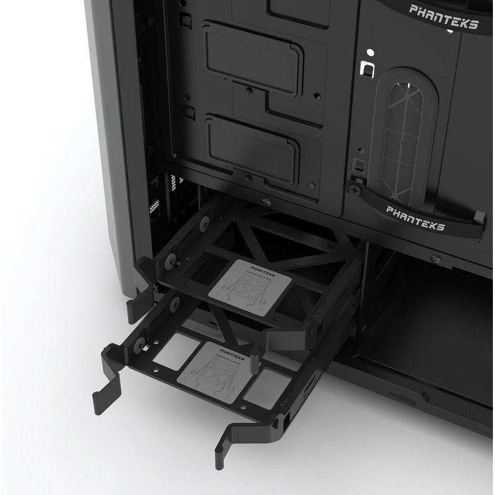 Корпус Phanteks Eclipse P400 Steel ATX Mid Tower чорного кольору з темноватим склом, серія P400