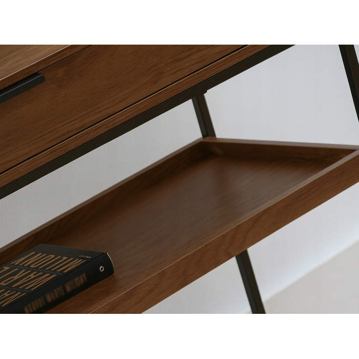 Консоль Mebel-Partner, чорно-горіхова матова