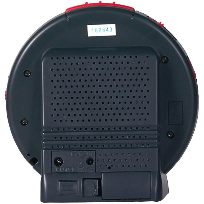 Geemarc Sonic Bomb - Alarm Clock with Super Strong Alarm, Vibration Pad, and Snooze Function - For the Hard of Hearing and Heavy Sleepers - Version DE
