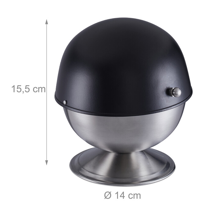 Relaxdays Stainless Steel Sugar Bowl