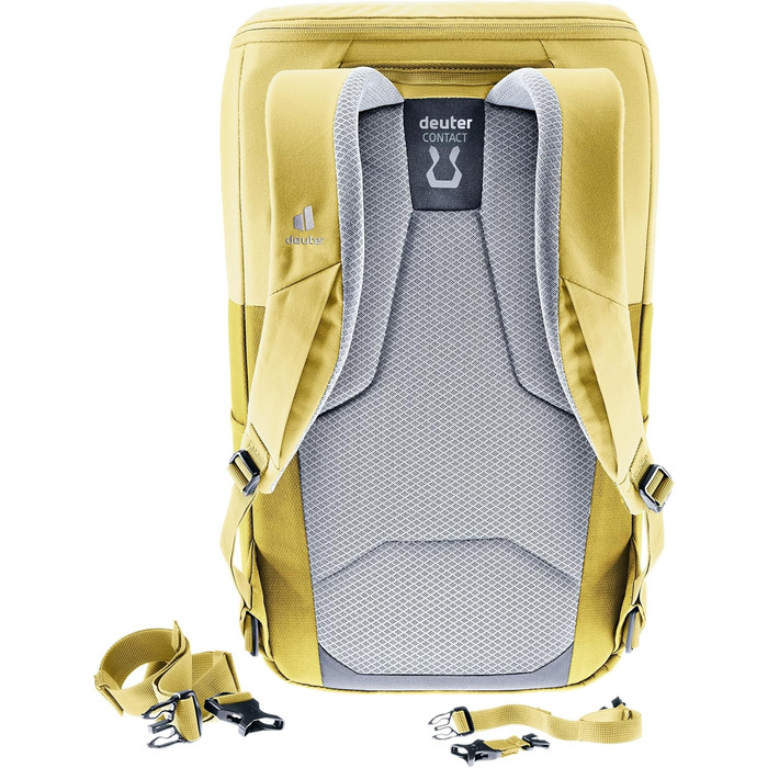 Рюкзак Deuter UP Stockholm 22 л, екологічний, міський, жовтий (Turmeric-ginger)