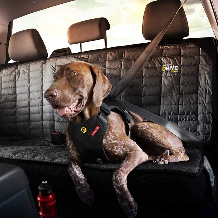 Шлейка безпеки для собак EzyDog Drive - для автомобіля, crash-тестована, чорна, середній розмір