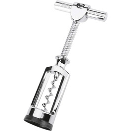 Westmark Bell Pull Corkscrew with Cork Remover, Monopol Edition, Steel/Zinc Die-Cast, Chianti, Chrome-plated, 6255336C